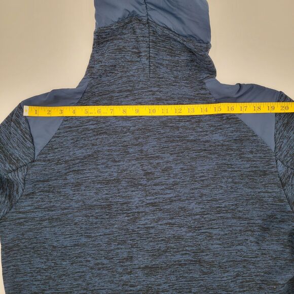 FC Barcelona Mens Long Sleeve Full Zip Hoodie Windbreaker/Sweater Jacket L - Picture 10 of 12